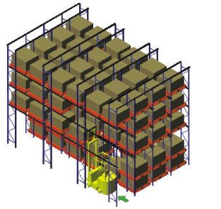 駛入式貨架、食品塑料周轉箱與貨物倉儲服務 構建高效現代倉儲體系